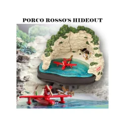 Maison Ghibli Diorama Marco'S Hideout - Porco Rosso New