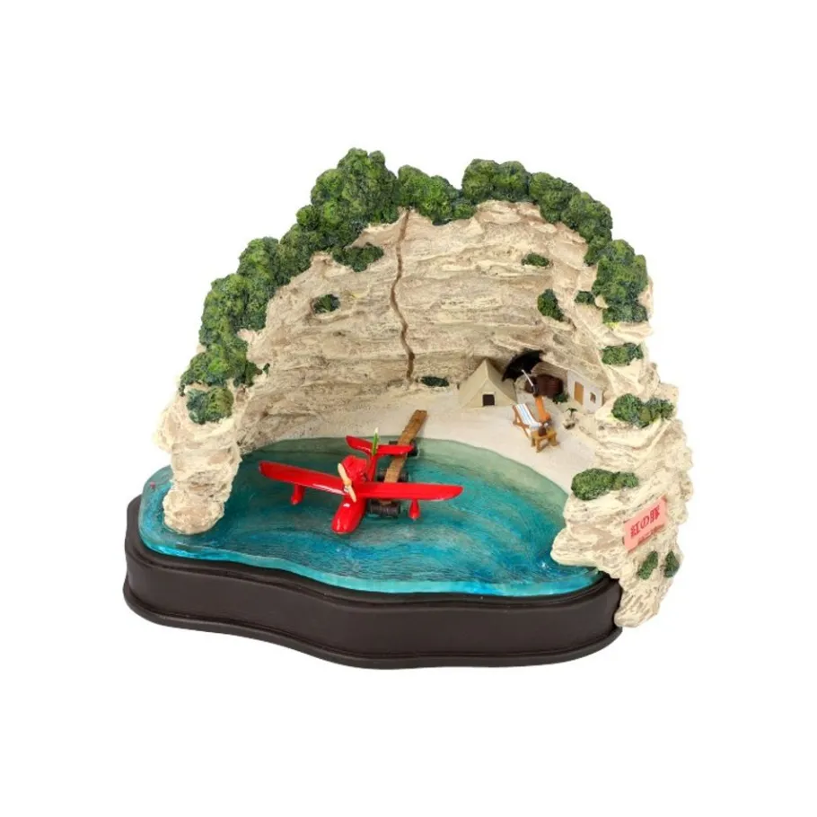 Maison Ghibli Diorama Marco'S Hideout - Porco Rosso New