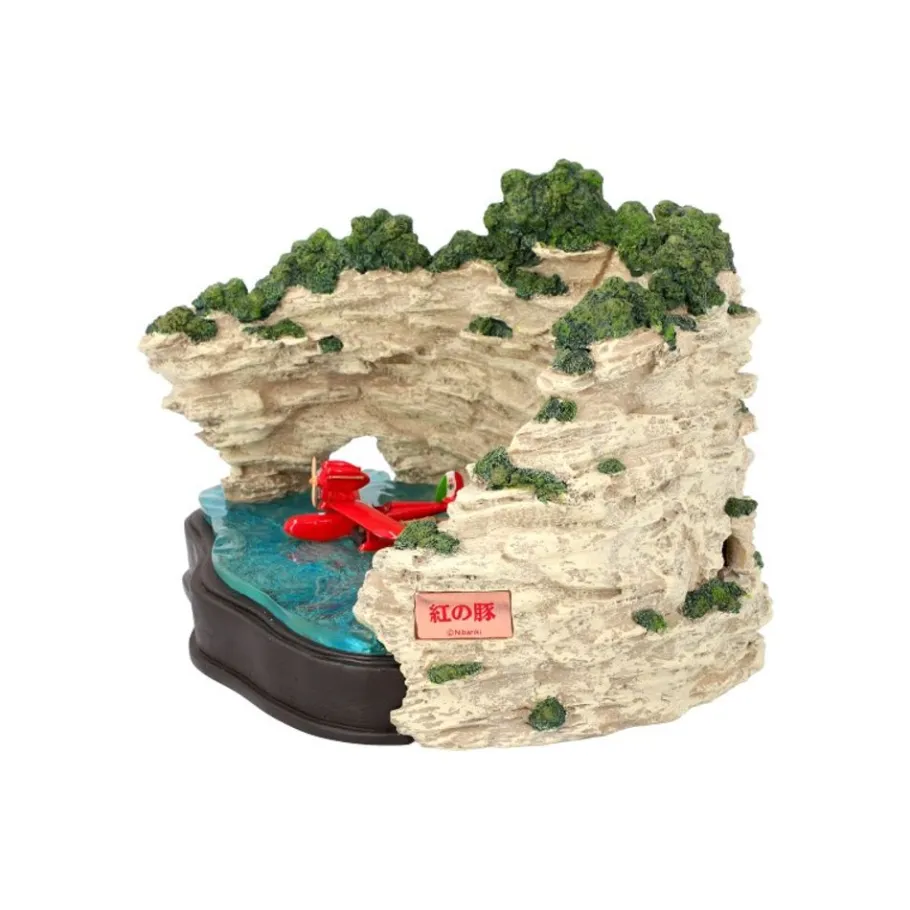 Maison Ghibli Diorama Marco'S Hideout - Porco Rosso New