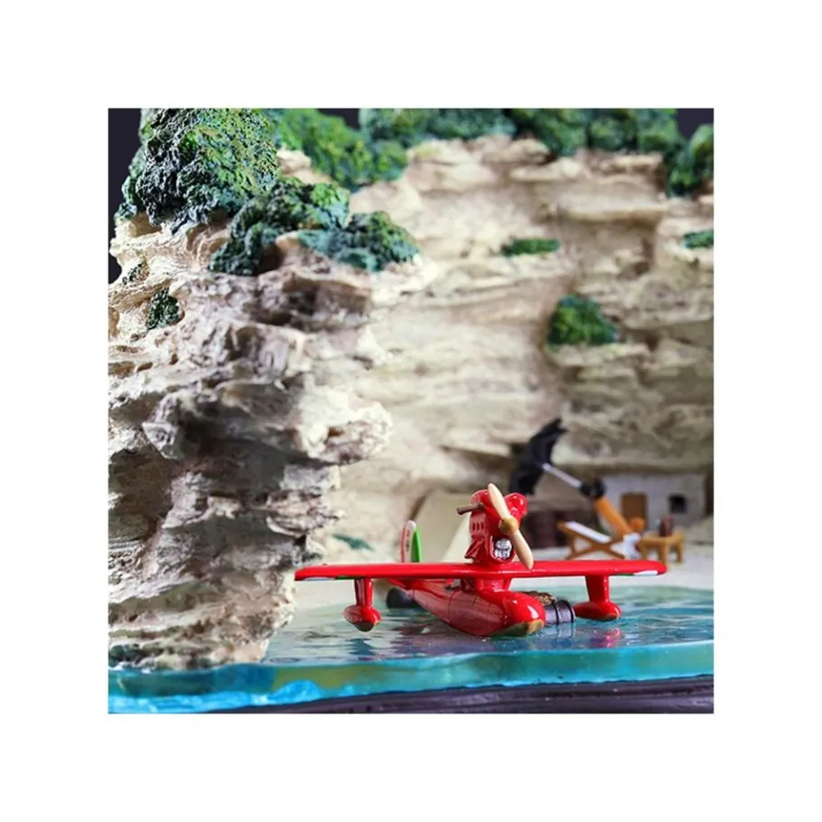 Maison Ghibli Diorama Marco'S Hideout - Porco Rosso New