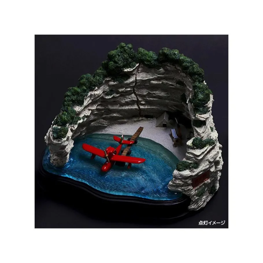 Maison Ghibli Diorama Marco'S Hideout - Porco Rosso New