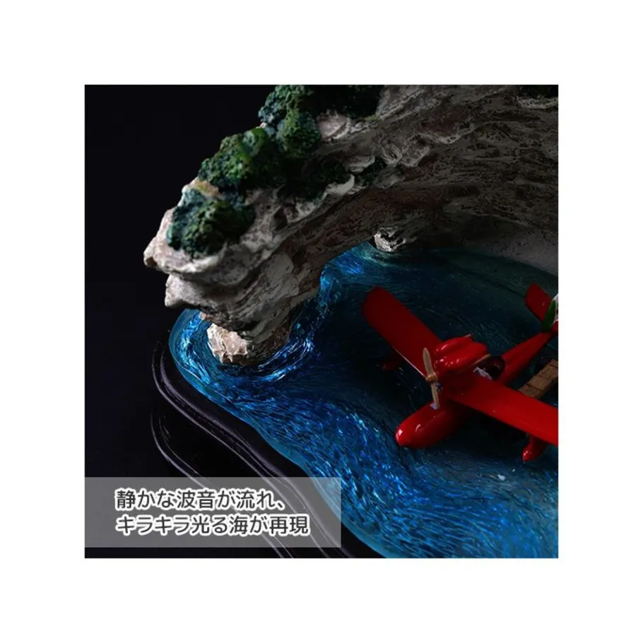 Maison Ghibli Diorama Marco'S Hideout - Porco Rosso New