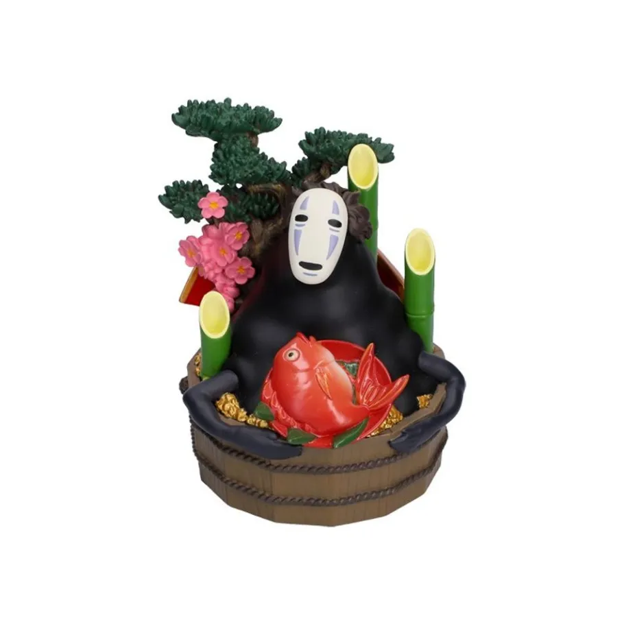 Maison Ghibli Diorama No Face Golden Bucket & Bamboos - Spirited Away Online