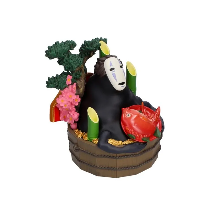 Maison Ghibli Diorama No Face Golden Bucket & Bamboos - Spirited Away Online