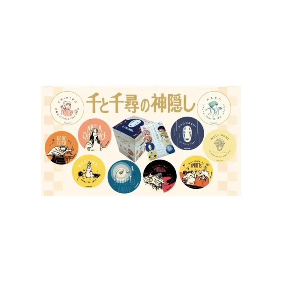 Maison Ghibli Display Of 10 Chihiro Anniversary Badges - Spirited Away Sale