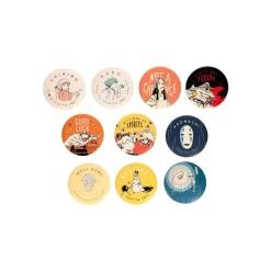 Maison Ghibli Display Of 10 Chihiro Anniversary Badges - Spirited Away Sale