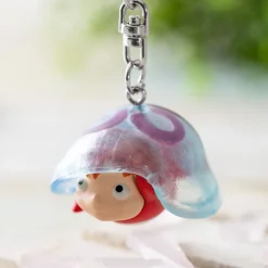 Maison Ghibli 3D Keychains Ponyo And Jellyfish - Ponyo By The Cliff Sale