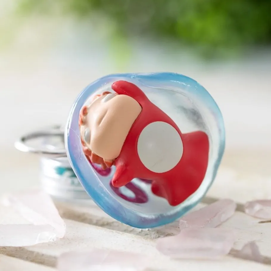 Maison Ghibli 3D Keychains Ponyo And Jellyfish - Ponyo By The Cliff Sale