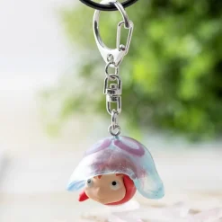 Maison Ghibli 3D Keychains Ponyo And Jellyfish - Ponyo By The Cliff Sale