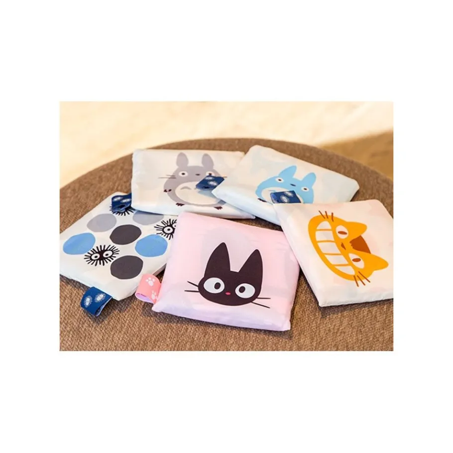 Maison Ghibli Eco Bag Catbus Silhouette 40X20 Cm - My Neighbour Totoro New