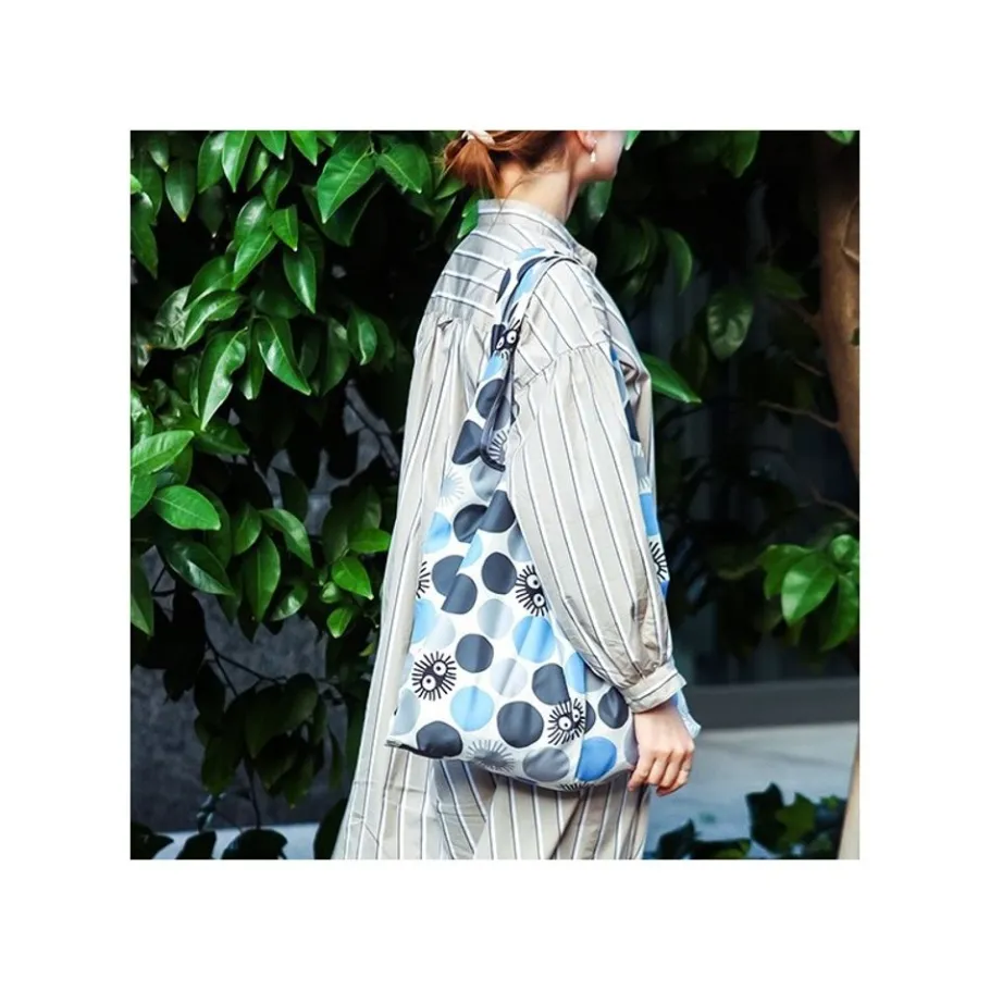 Maison Ghibli Eco Bag Kurosuke Silhouette 40X20 Cm - My Neighbor Totoro Hot