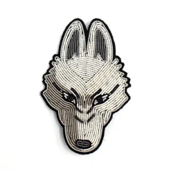 Maison Ghibli Embroidered Jewel Brooch Moro - Princess Mononoke Online