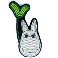 Maison Ghibli Embroidered Jewel Brooch Small Totoro - My Neighbor Totoro Online