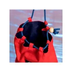 Maison Ghibli Embroidered Pouch With Cord Ashitaka - Princess Mononoke Hot
