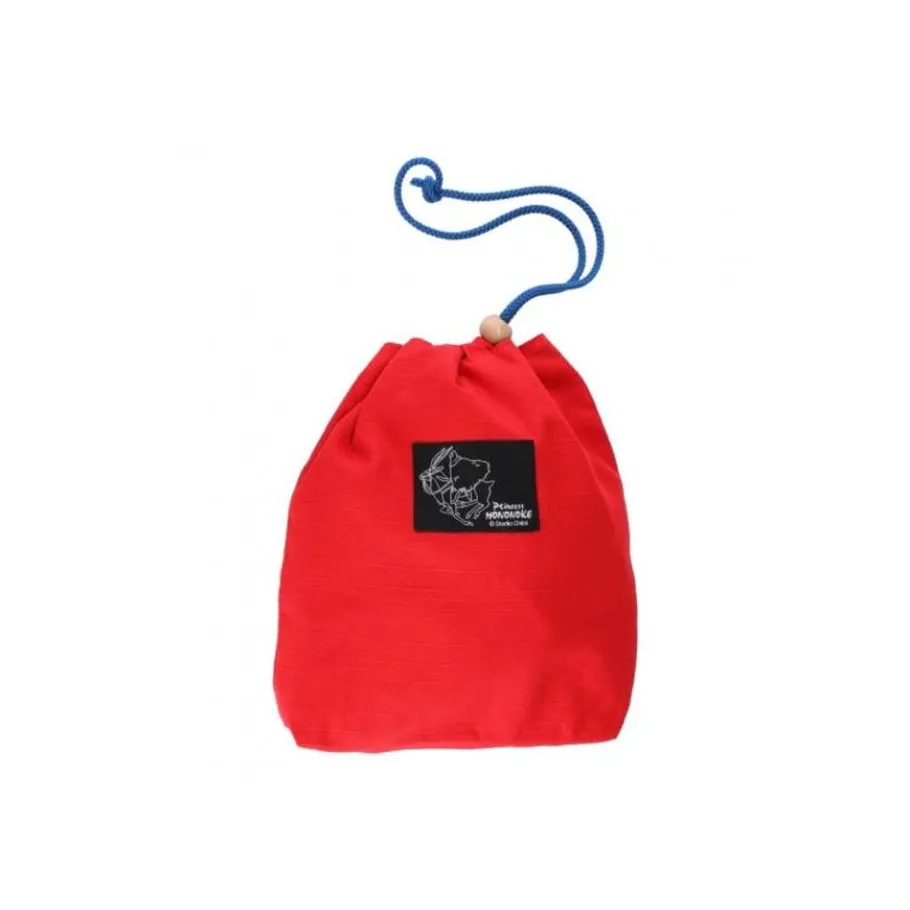 Maison Ghibli Embroidered Pouch With Cord Ashitaka - Princess Mononoke Hot