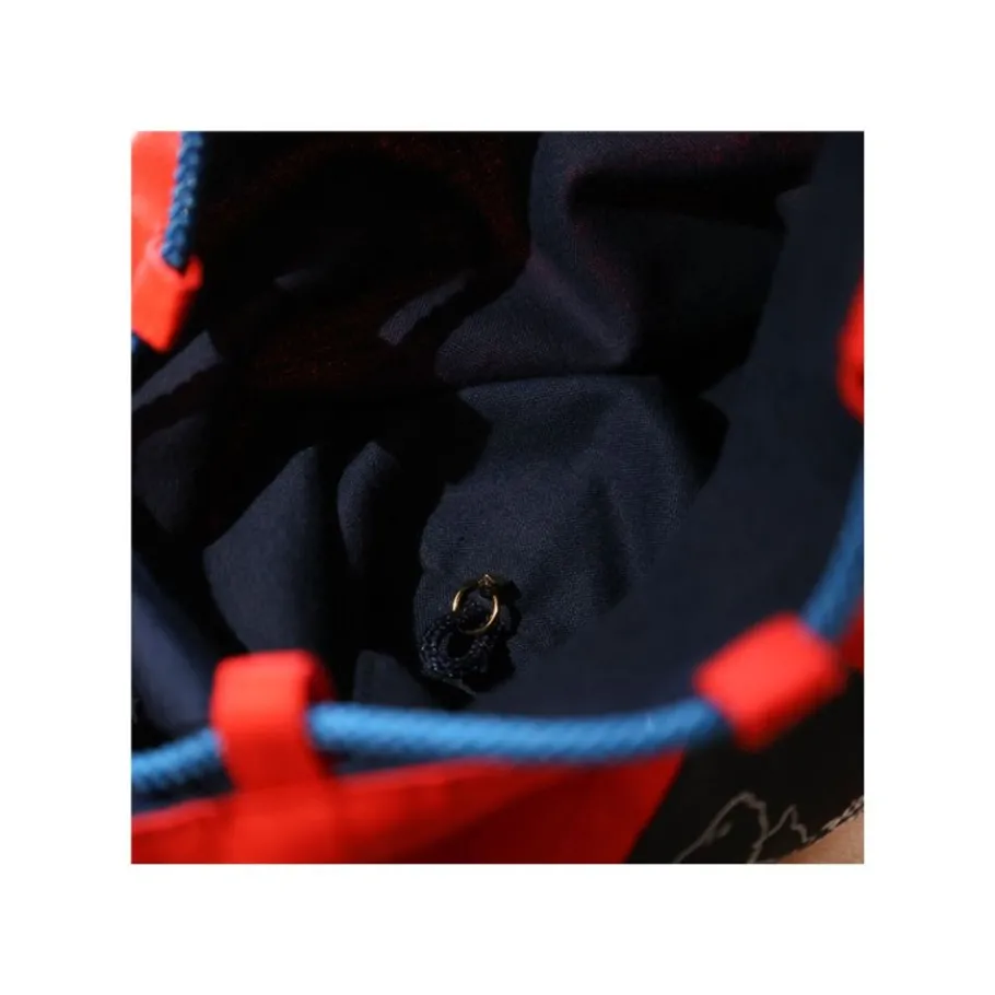 Maison Ghibli Embroidered Pouch With Cord Ashitaka - Princess Mononoke Hot