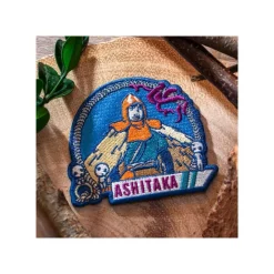 Maison Ghibli Embroidery Badge Sticker Ashitaka - Princess Mononoke