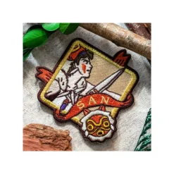 Maison Ghibli Embroidery Badge Sticker San - Princess Mononoke Best