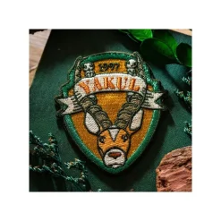 Maison Ghibli Embroidery Badge Sticker Yakul - Princess Mononoke