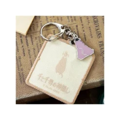 Maison Ghibli Embroidery Keychain Train Ticket - Sprited Away New