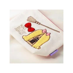 Maison Ghibli Embroidery Pouch Jiji In Cage - Kiki'S Delivery Service Outlet