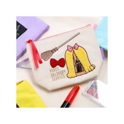 Maison Ghibli Embroidery Pouch Jiji In Cage - Kiki'S Delivery Service Outlet