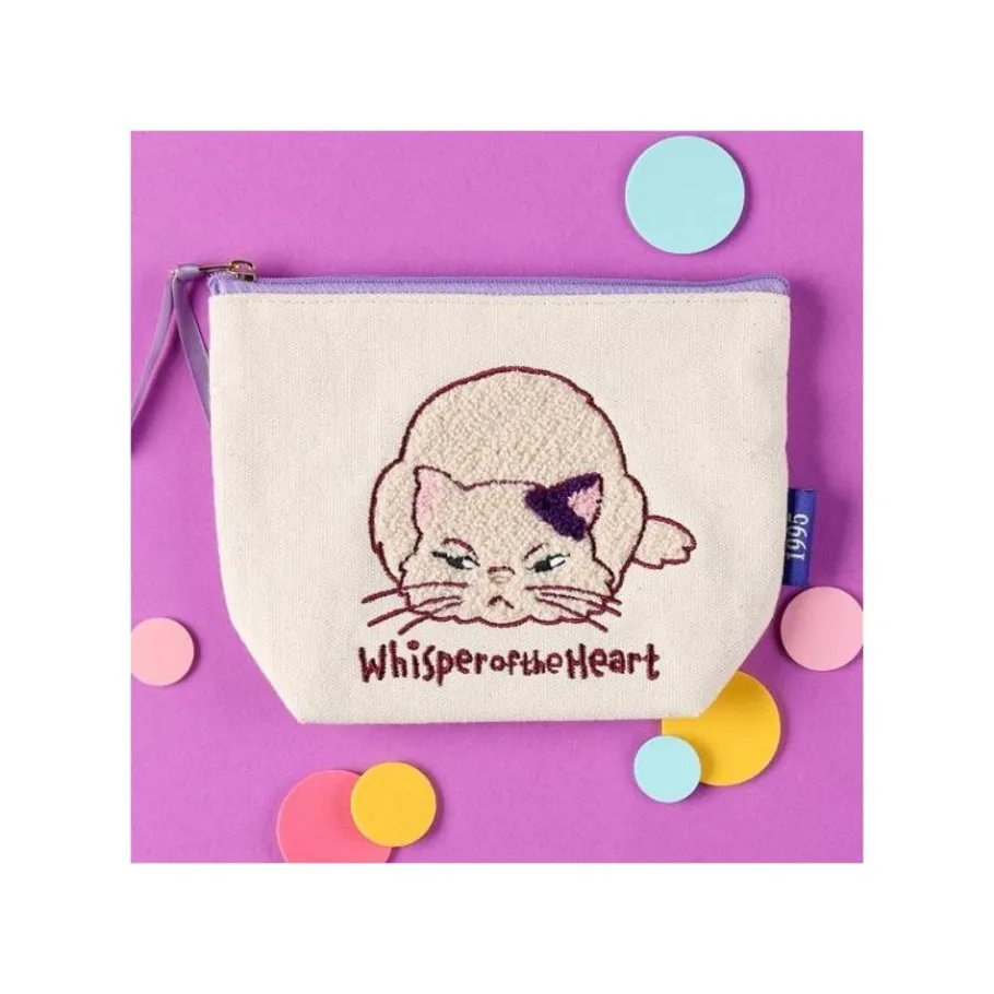 Maison Ghibli Embroidery Pouch Muta - Whisper Of The Heart Clearance
