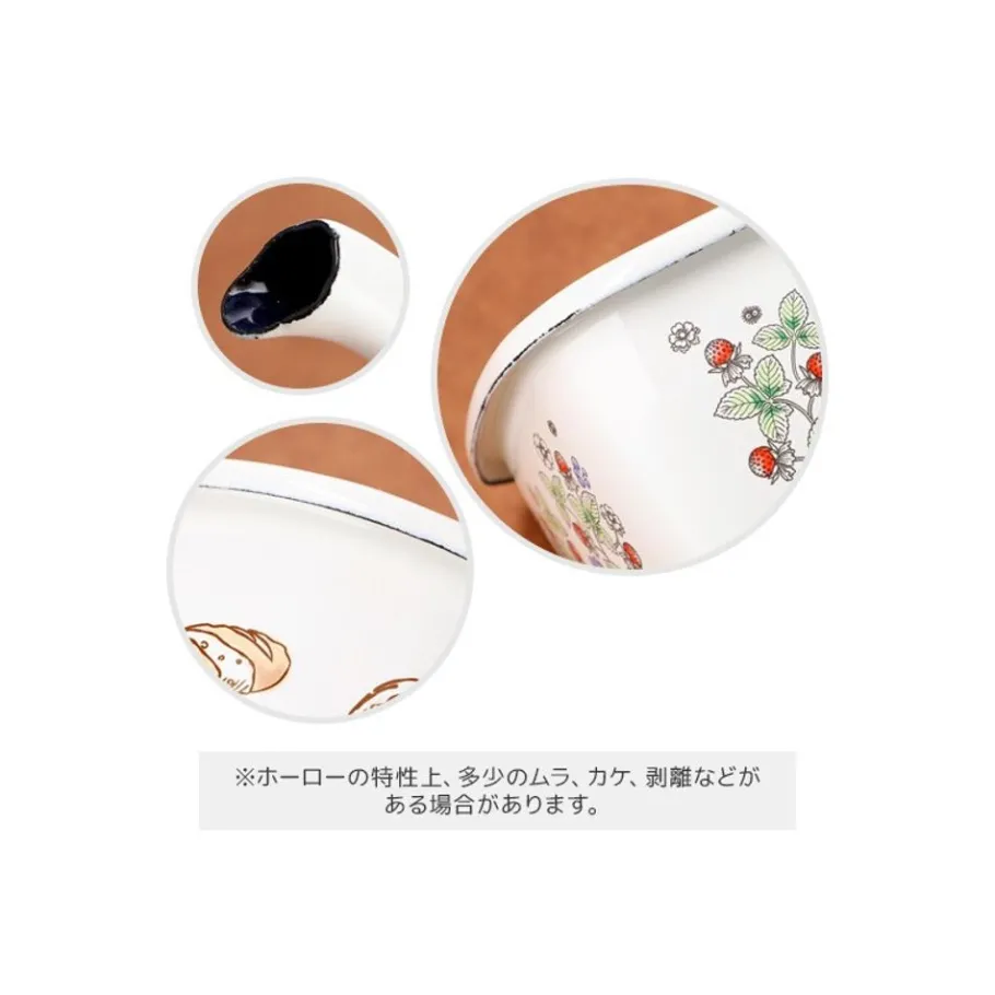 Maison Ghibli Enamel Butter Dish With Wooden Lid Soot Sprites 500Ml - My Neighbor T Online