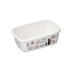 Maison Ghibli Enamel Butter Dish With Wooden Lid Viennese Pastries 500Ml - Kiki'S D Clearance
