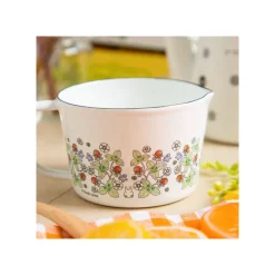 Maison Ghibli Enamel Measuring Cup Soot Sprites 450Ml - My Neighbor Totoro Best