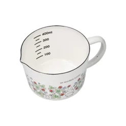 Maison Ghibli Enamel Measuring Cup Soot Sprites 450Ml - My Neighbor Totoro Best