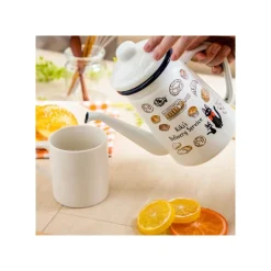 Maison Ghibli Enamel Tea Pot Soot Sprites 1,1L - My Neighbor Totoro New
