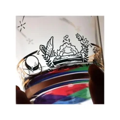 Maison Ghibli Engraved Glass Howl & Sophie - Howl'S Moving Castle Discount