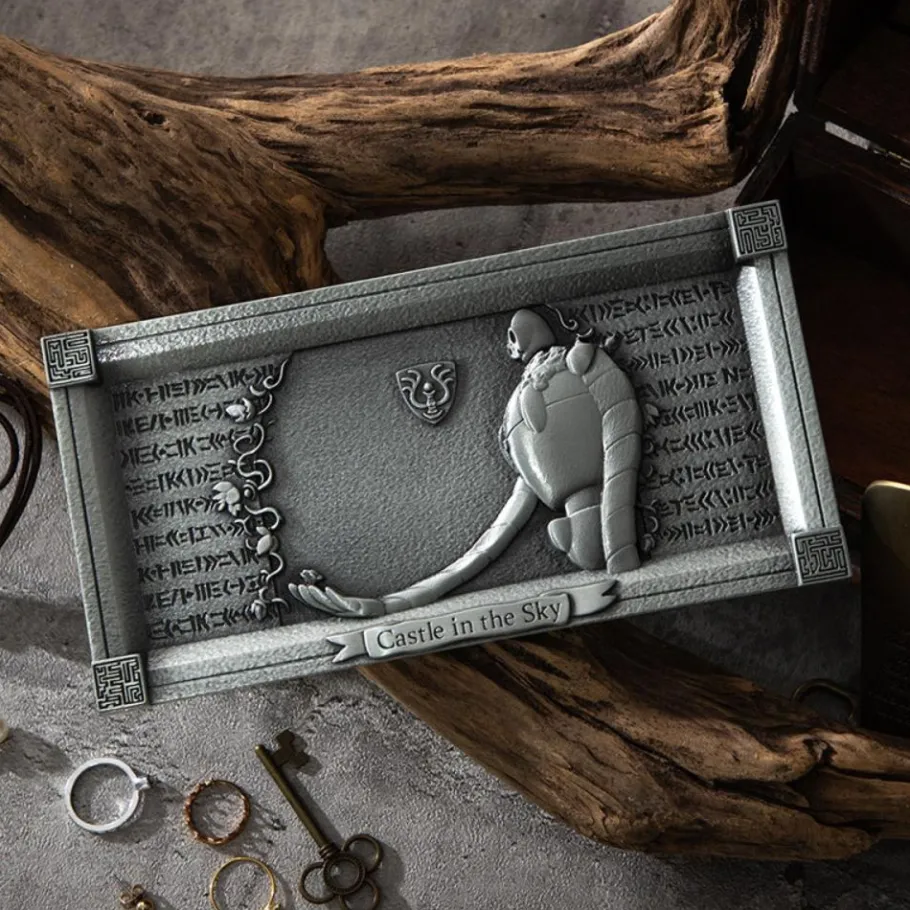 Maison Ghibli Engraved Tray Robot Soldier - Castle In The Sky Sale