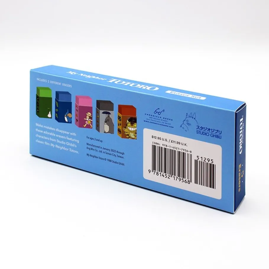 Maison Ghibli Eraser Set - My Neighbor Totoro Best