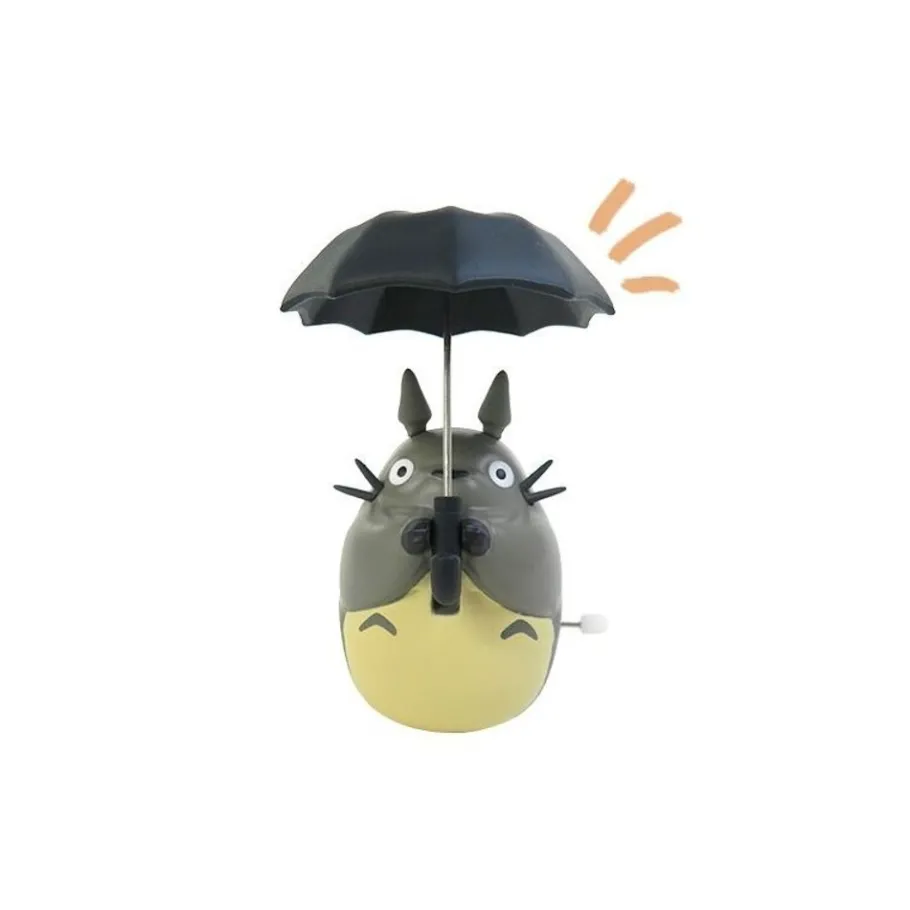 Maison Ghibli Figurine A Remonter Totoro Parapluie Best