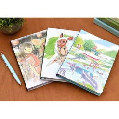 Maison Ghibli Flexi Journal Ponyo & Sosuke - Ponyo On The Cliff Best