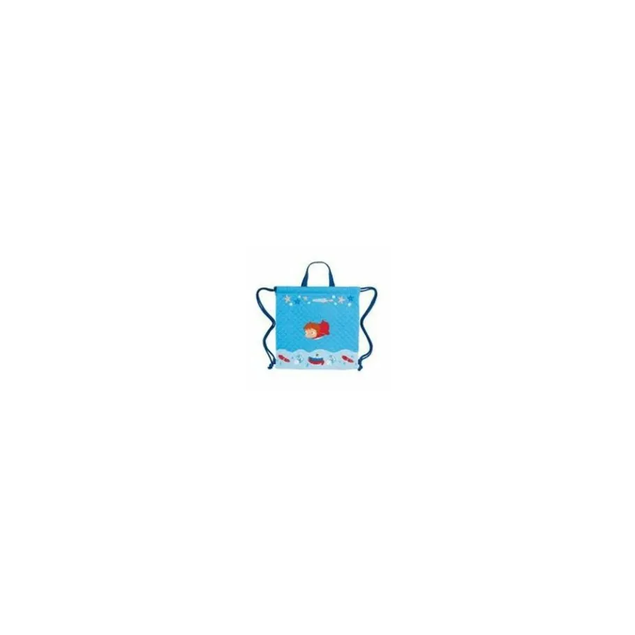 Maison Ghibli Foldable Backpack Ponyo In The Ocean 35X35 - Ponyo On The Cliff Discount