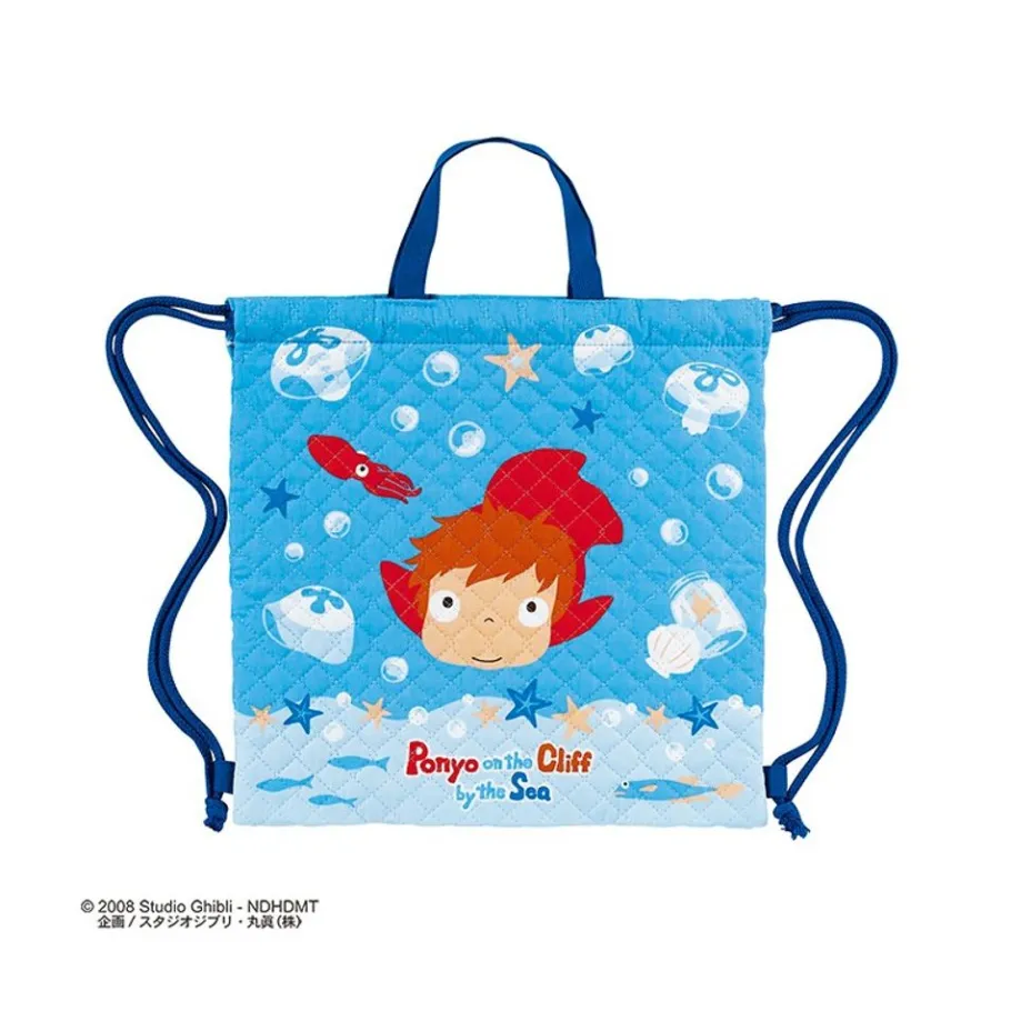 Maison Ghibli Foldable Backpack Ponyo In The Ocean 35X35 - Ponyo On The Cliff Discount