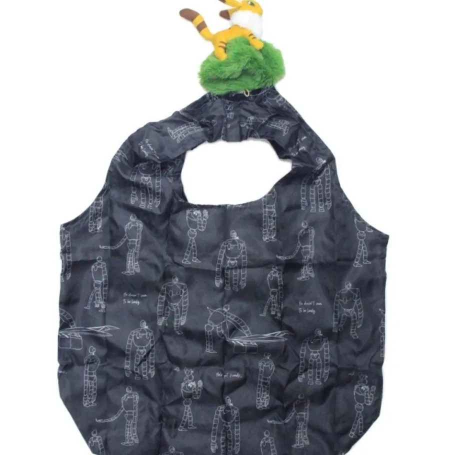 Maison Ghibli Foldable Eco Bag Fox Squirrel - Caste In The Sky New
