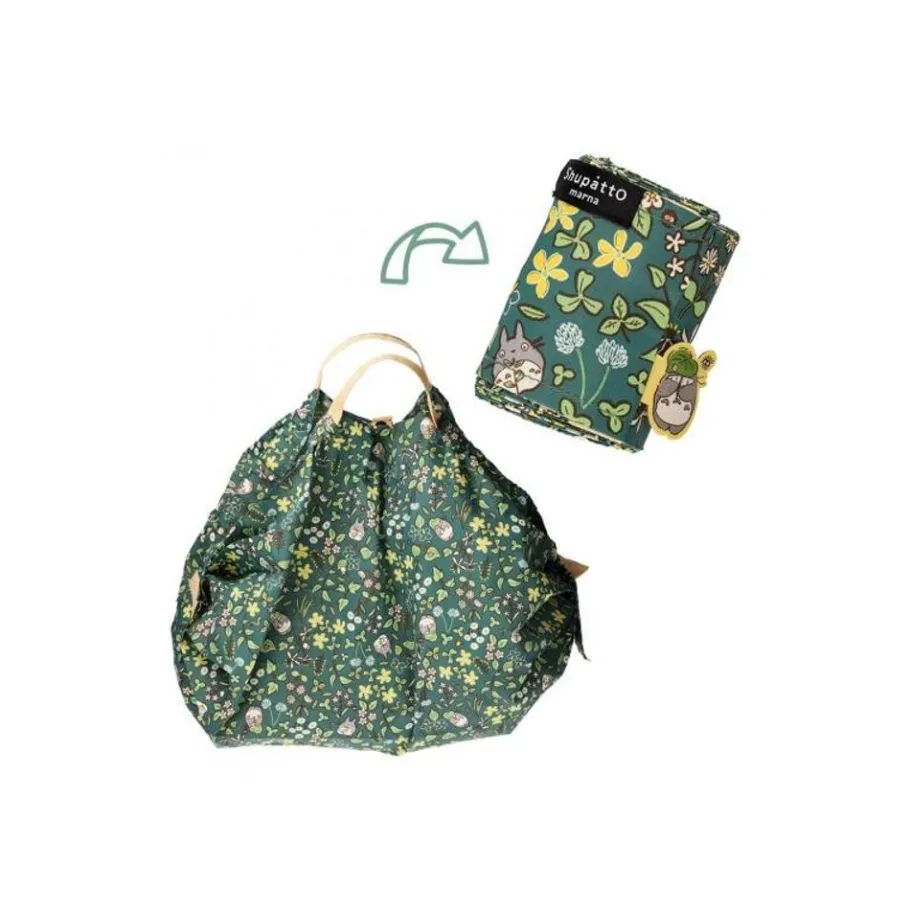 Maison Ghibli Foldable Eco Bag Totoro Flower Fields - My Neighbor Totoro Hot