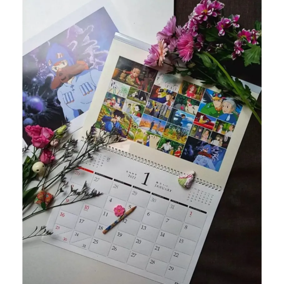Maison Ghibli Frame Art Calendar Ghibli 2022 Outlet