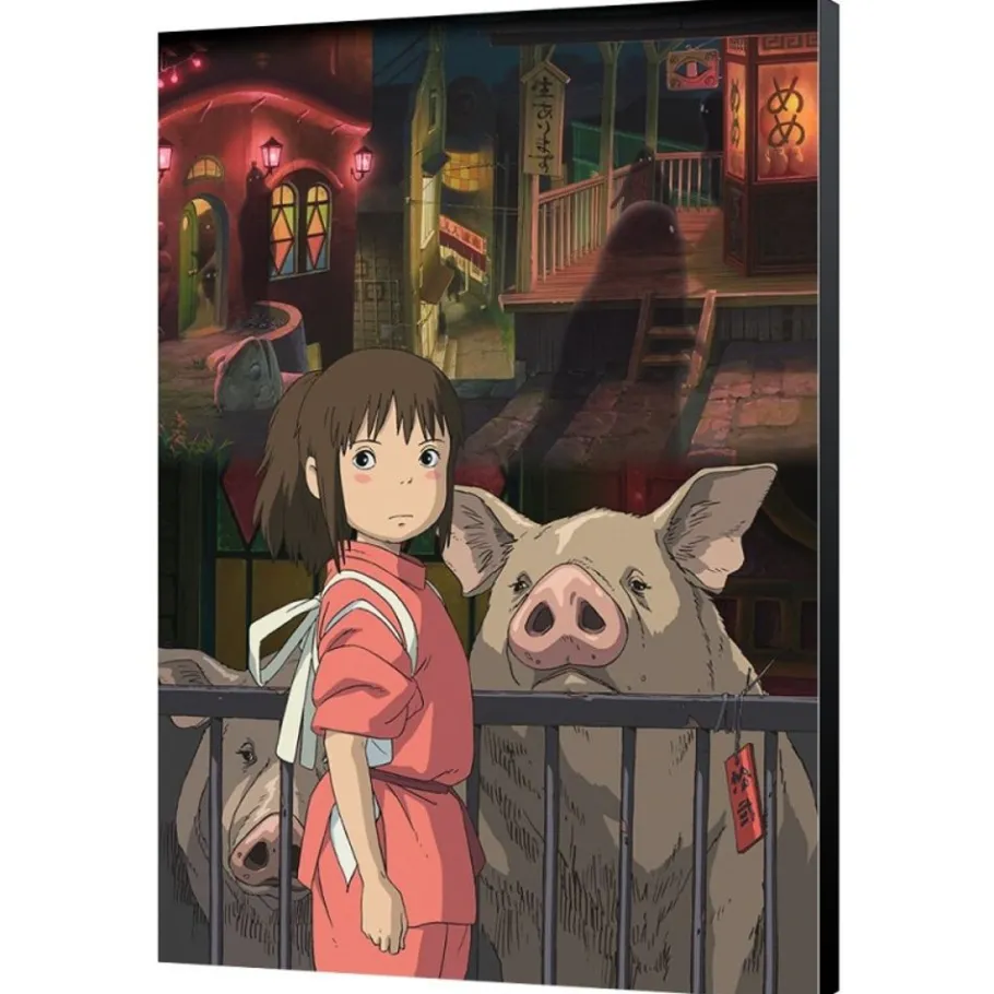 Maison Ghibli Ghibli - Spirited Away - 35X50Cm Wood Panel New