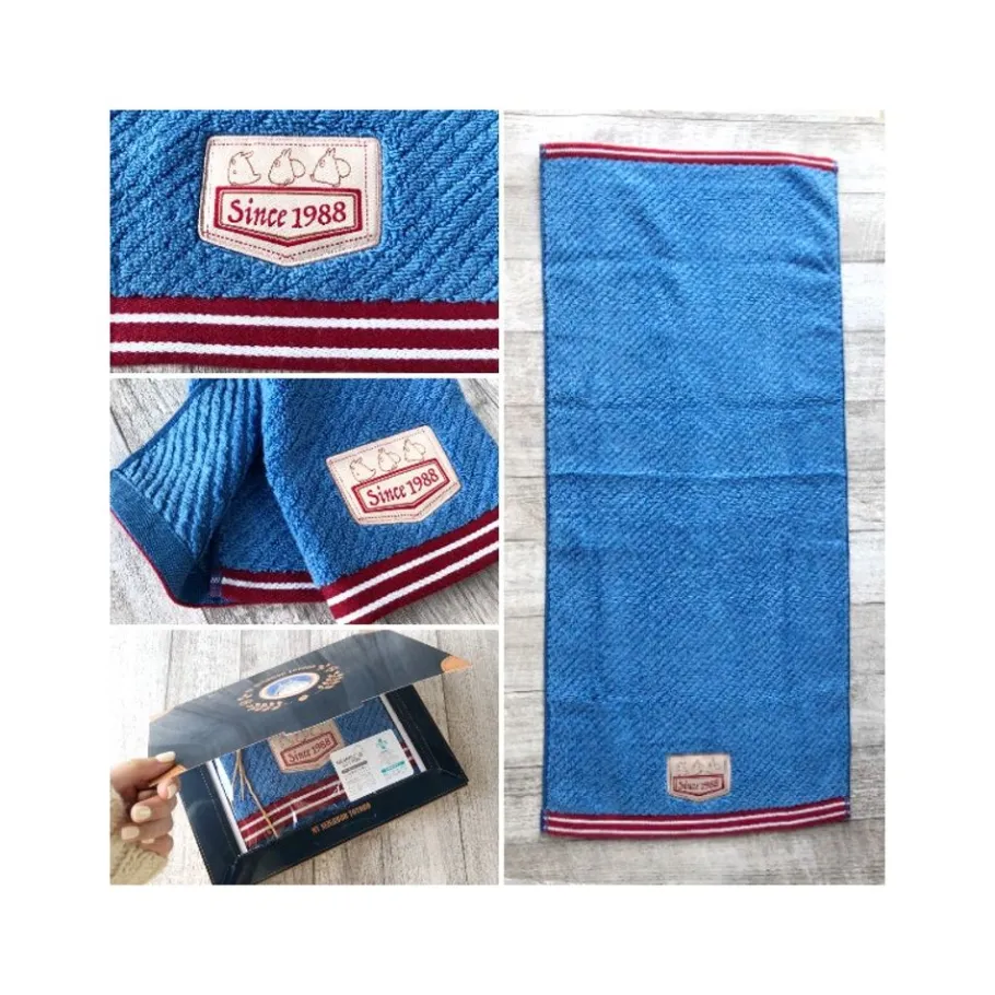 Maison Ghibli Gift Box 3 Towels Denim Stitching - My Neighbor Totoro Sale