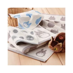 Maison Ghibli Gift Box 3 Towels Totoro&Soot Sprites - My Neighbor Totoro Clearance