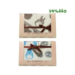 Maison Ghibli Gift Box 3 Towels Totoro&Soot Sprites - My Neighbor Totoro Clearance