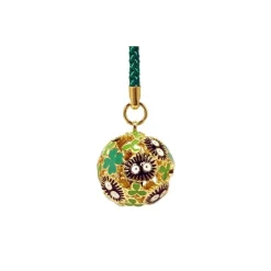 Maison Ghibli Golden Ring Bell Strap Sooot Sprites & Clover - My Neighbor Totoro Discount