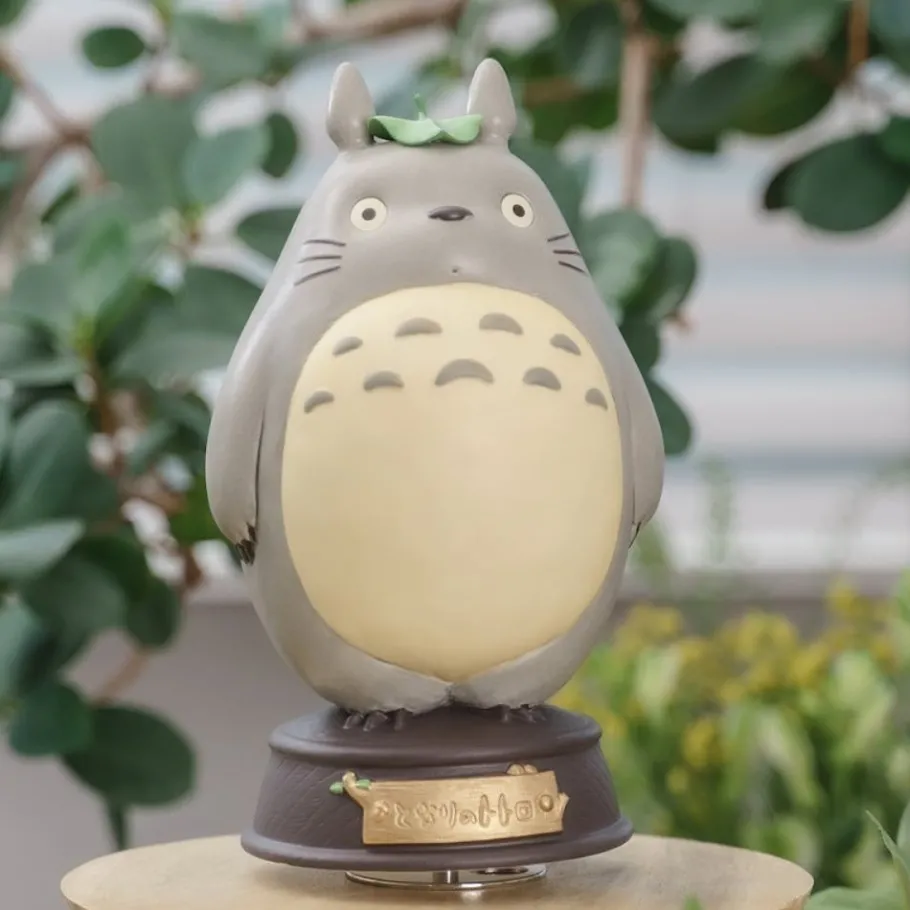 Maison Ghibli Great Musical Statue Big Totoro Waiting - My Neighbor Tororo Best
