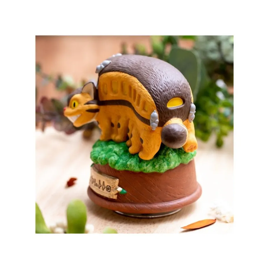Maison Ghibli Great Musical Statue Catbus On Tree - My Neighbor Tororo Sale