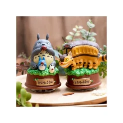 Maison Ghibli Great Musical Statue Catbus On Tree - My Neighbor Tororo Sale